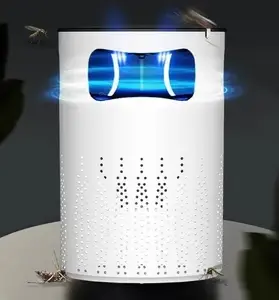 Lampe anti-moustiques, alimentation USB, photocatalyse, muette, sans rayonnement, piège à mouches pour bébé